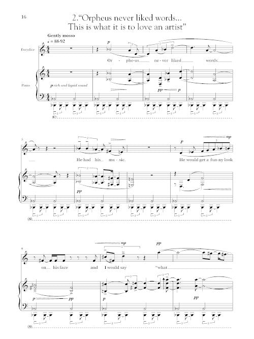 Aucoin: Three Soprano Arias from Eurydice