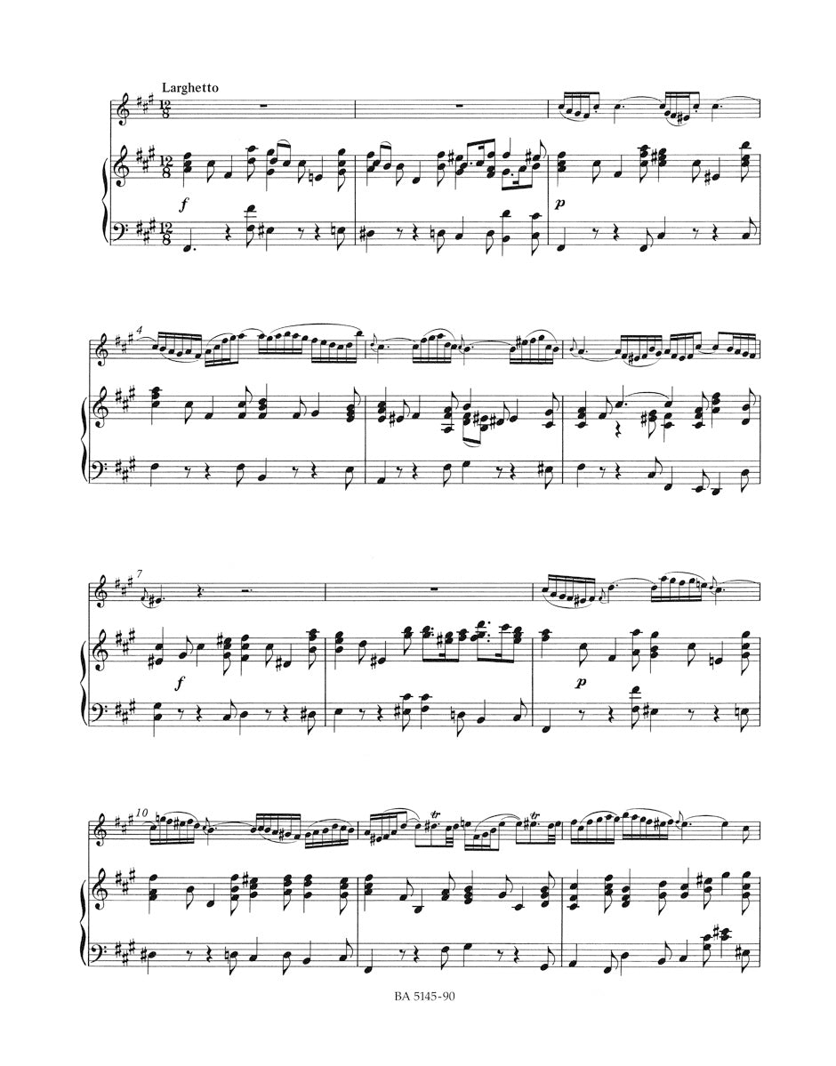 Bach: Oboe Concerto in A Major