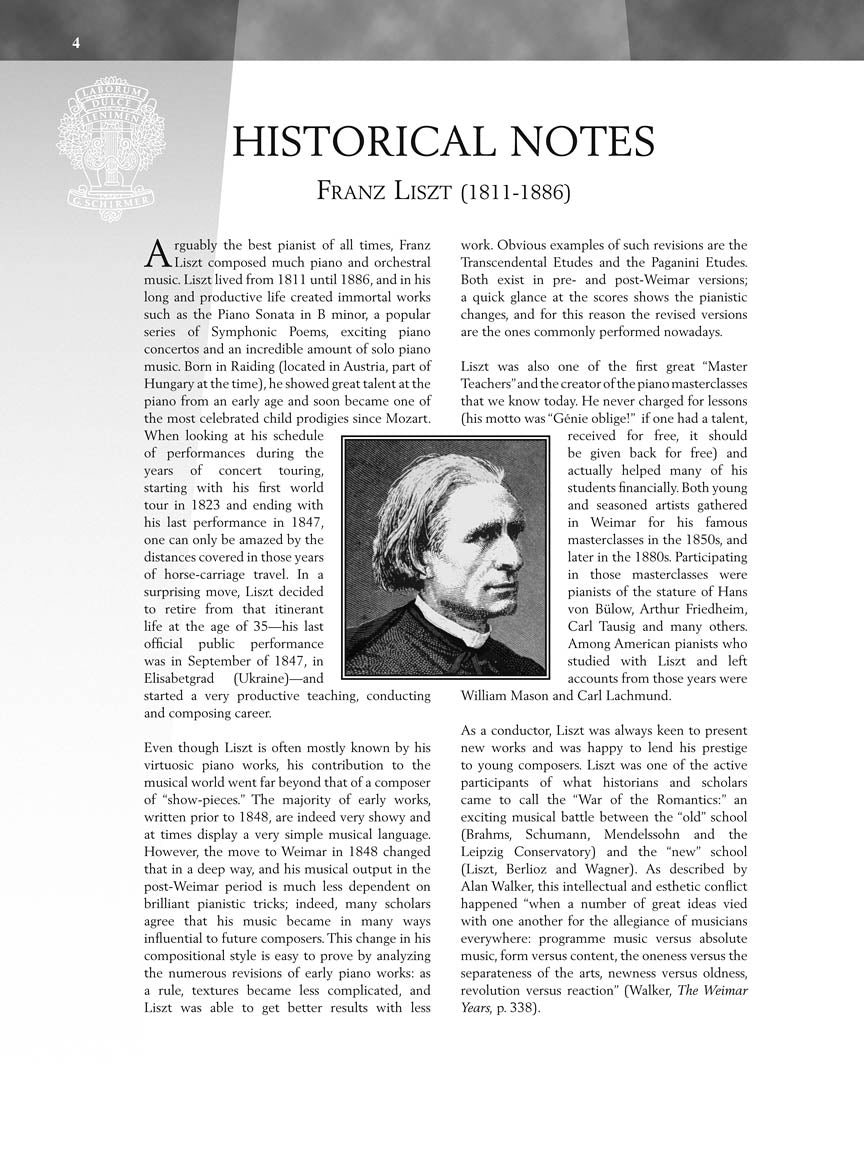 Liszt: Consolations and Liebesträume