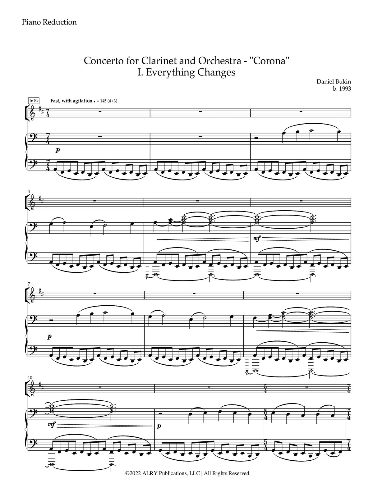 Bukin: Clarinet Concerto