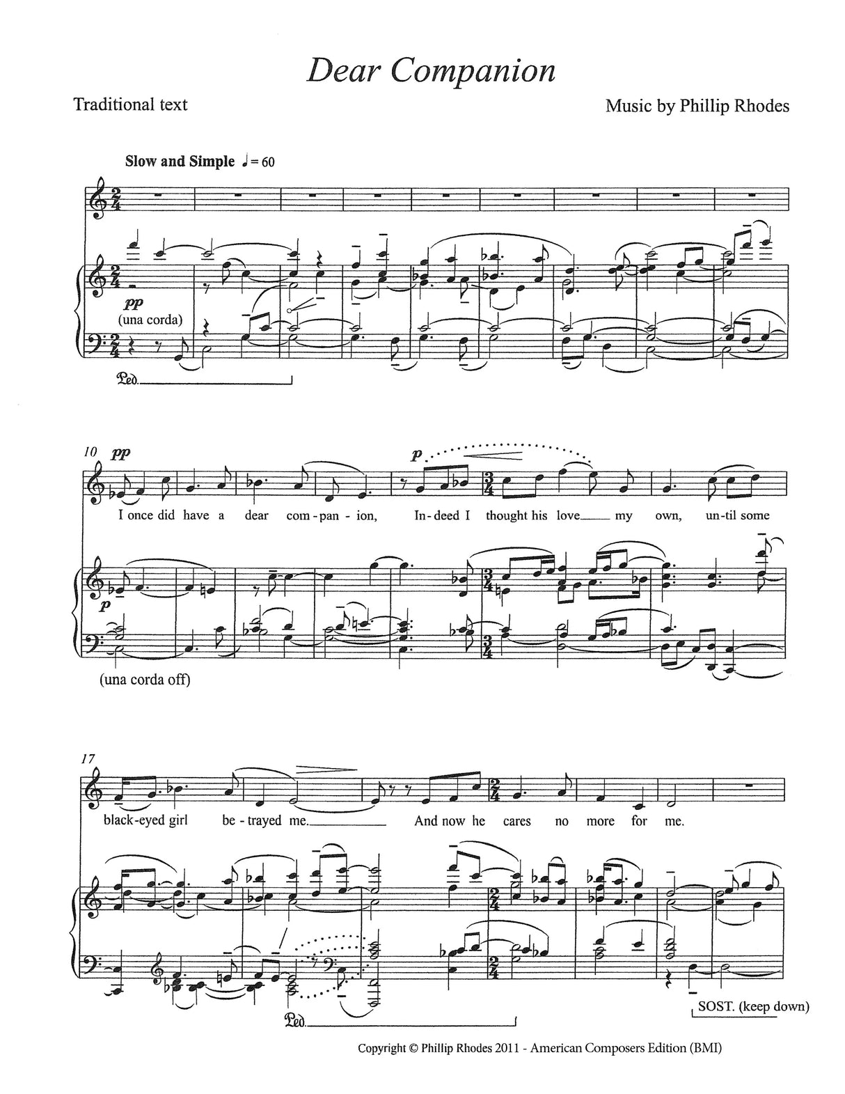 Rhodes: Dear Companion