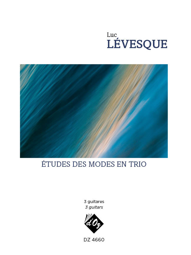 Lévesque: Études des modes en trio