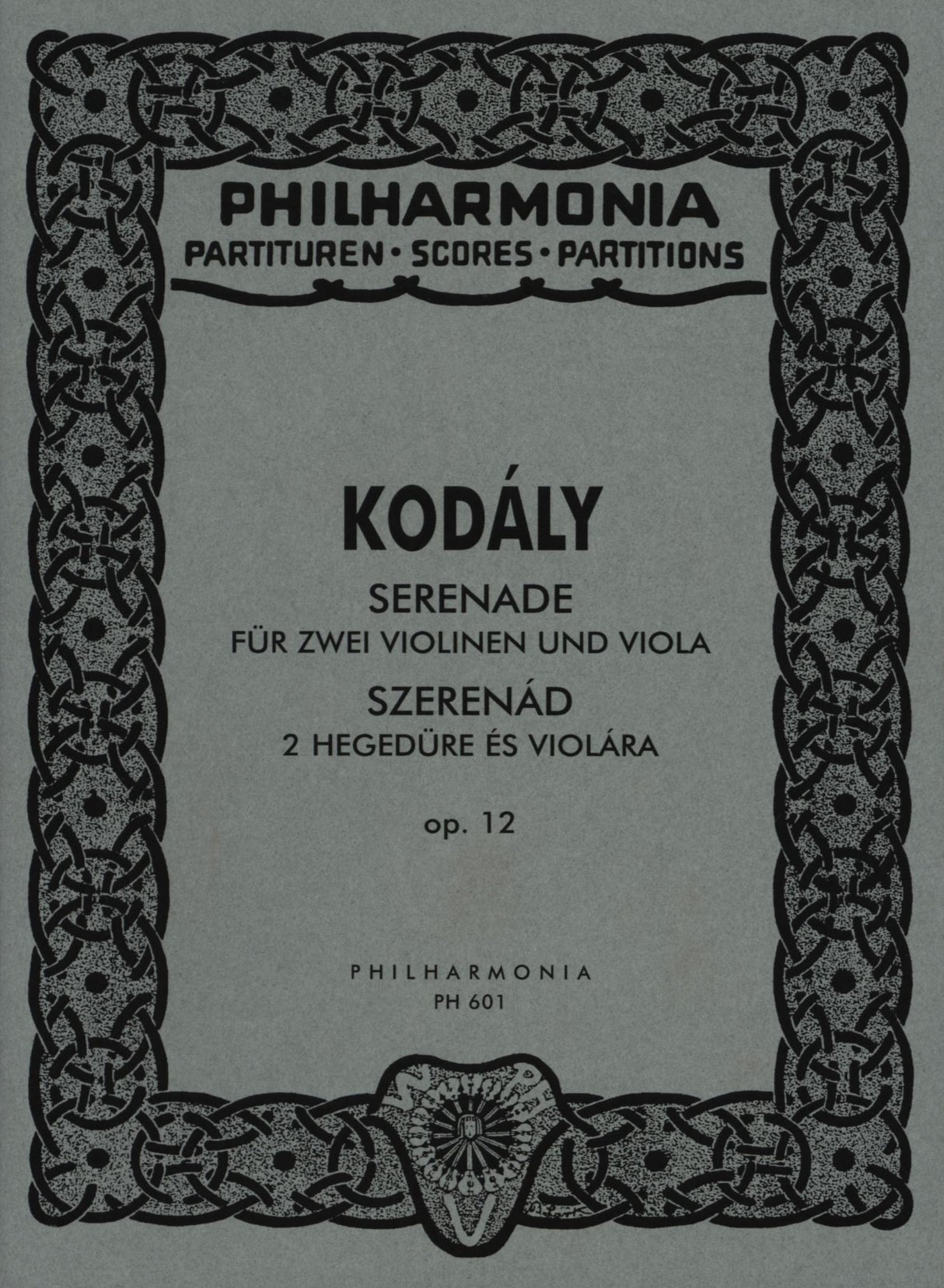 Kodály: Serenade, Op. 12