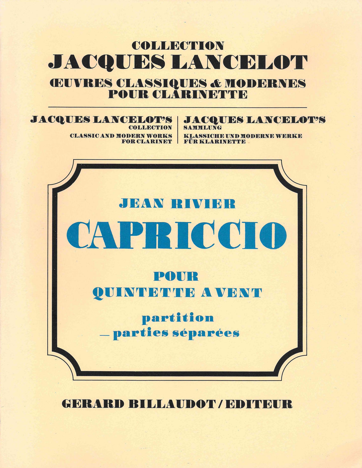 Rivier: Capriccio