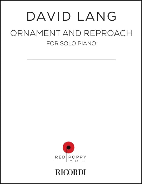 Lang: ornament and reproach