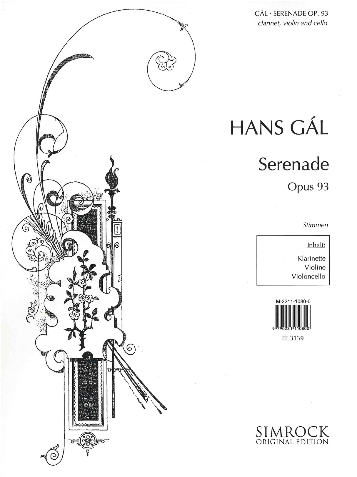 Gál: Serenade in E Major, Op. 93