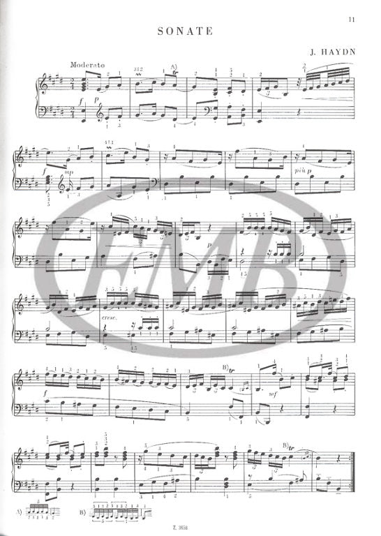 Haydn: Selected Sonatas for Piano - Volume 2