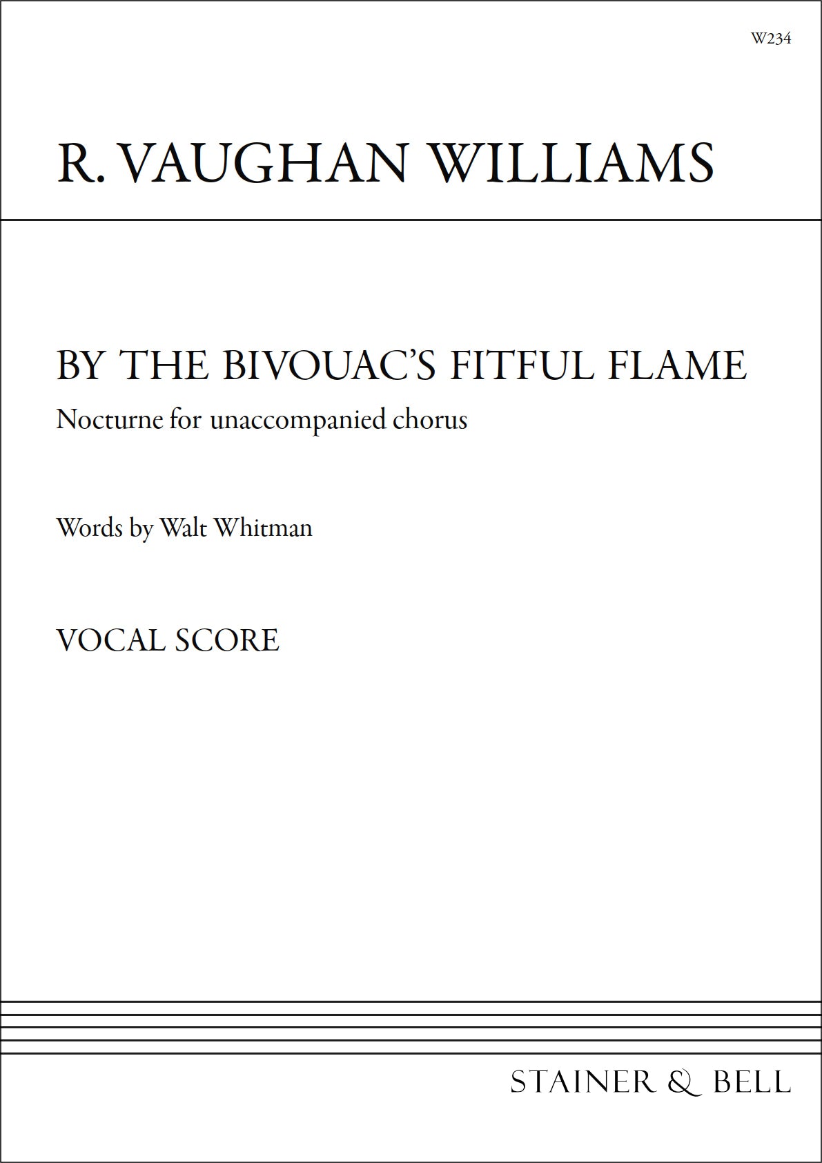 Vaughan Williams: By the Bivouac's Fitful Flame
