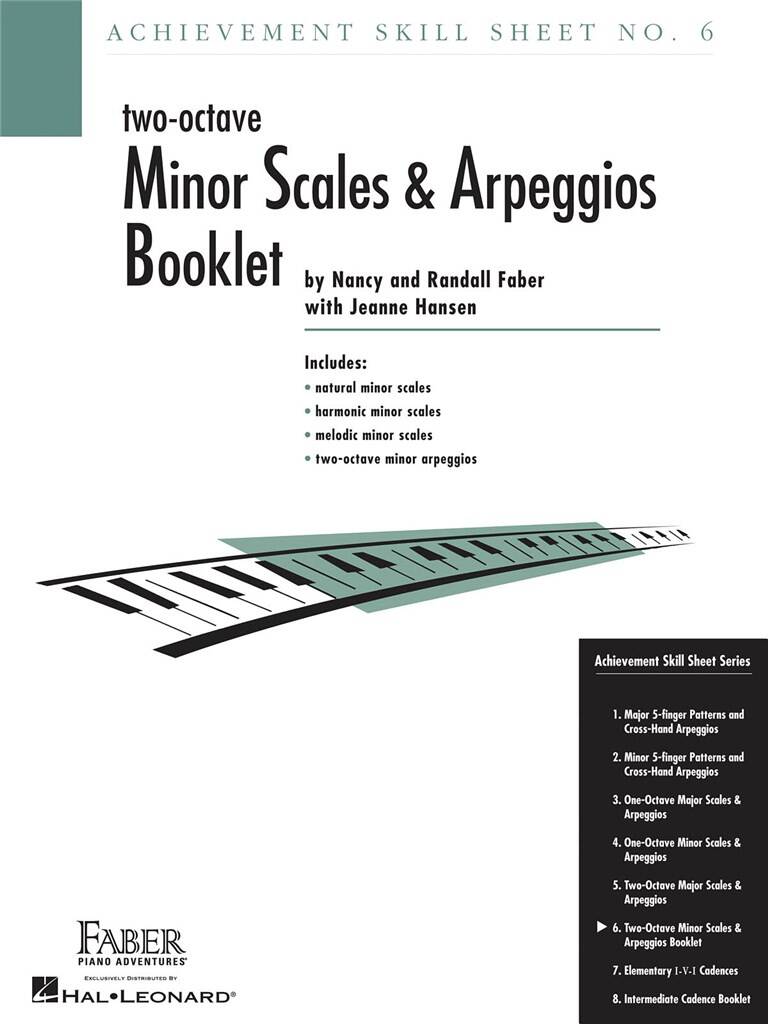 Achievement Skill Sheet No. 6 - Two-Octave Minor Scales & Arpeggios
