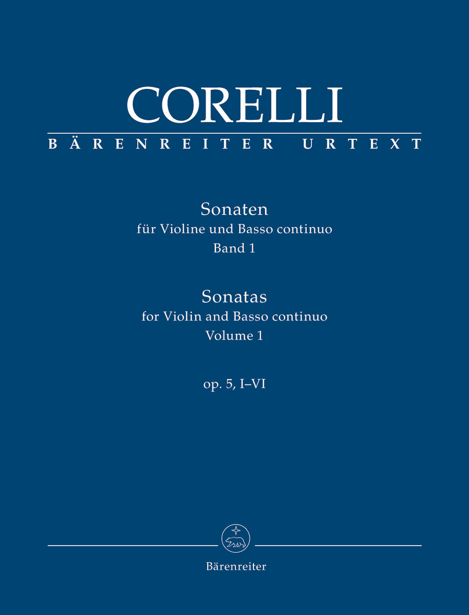 Corelli: Violin Sonatas, Op. 5 - Volume 1