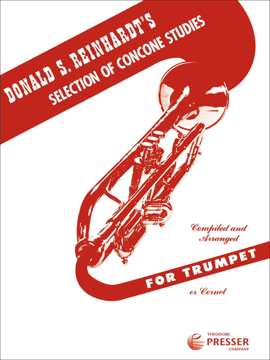 Selection of Concone Studies for Trumpet