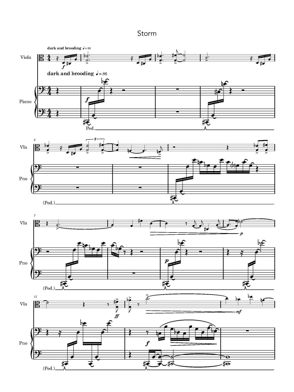 Liptak: Viola Sonata