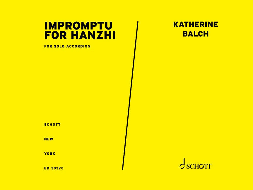Balch: Impromptu for Hanzhi