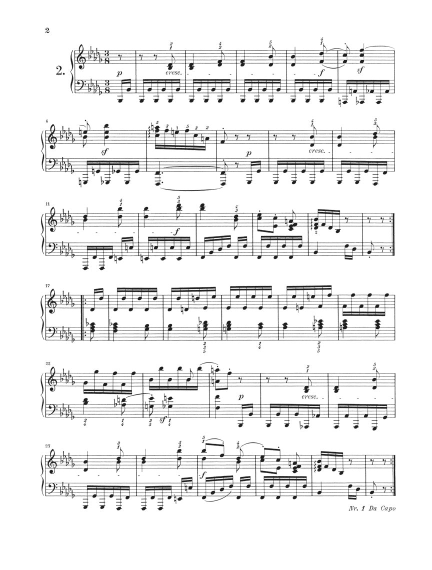 Easy Piano Pieces - Volume 2 (Classical & Romantic Eras)