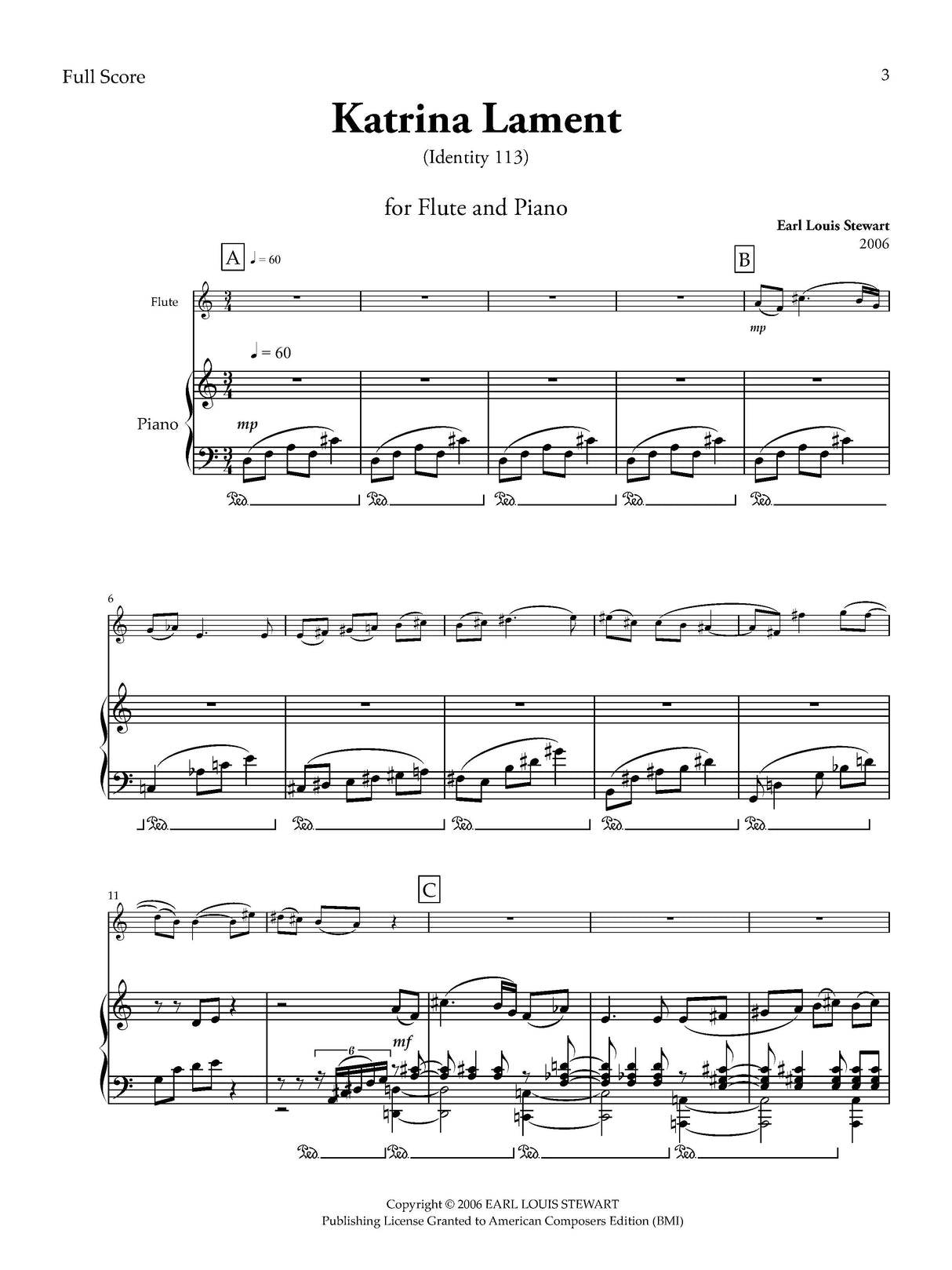 Stewart: Katrina Lament