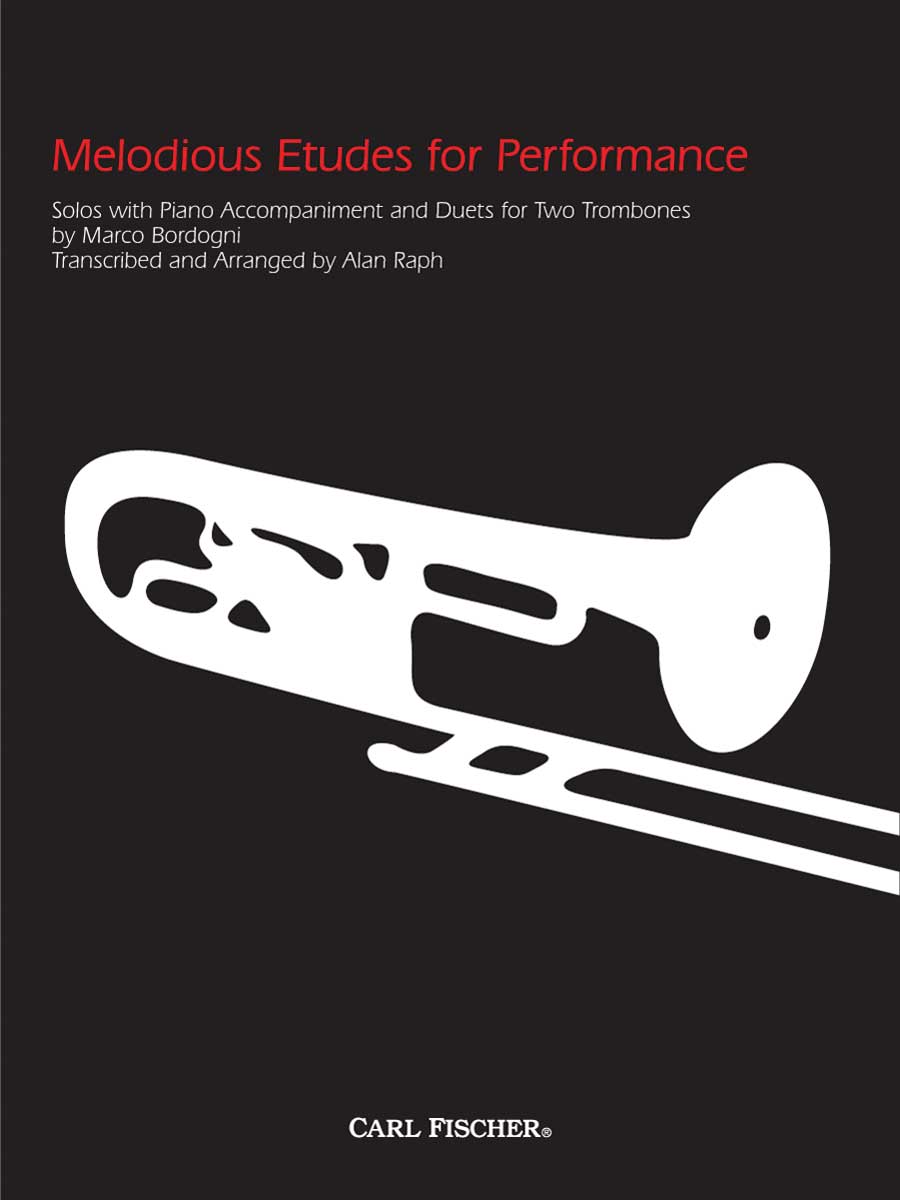 Bordogni: Melodious Etudes for Performance (arr. for trombone)