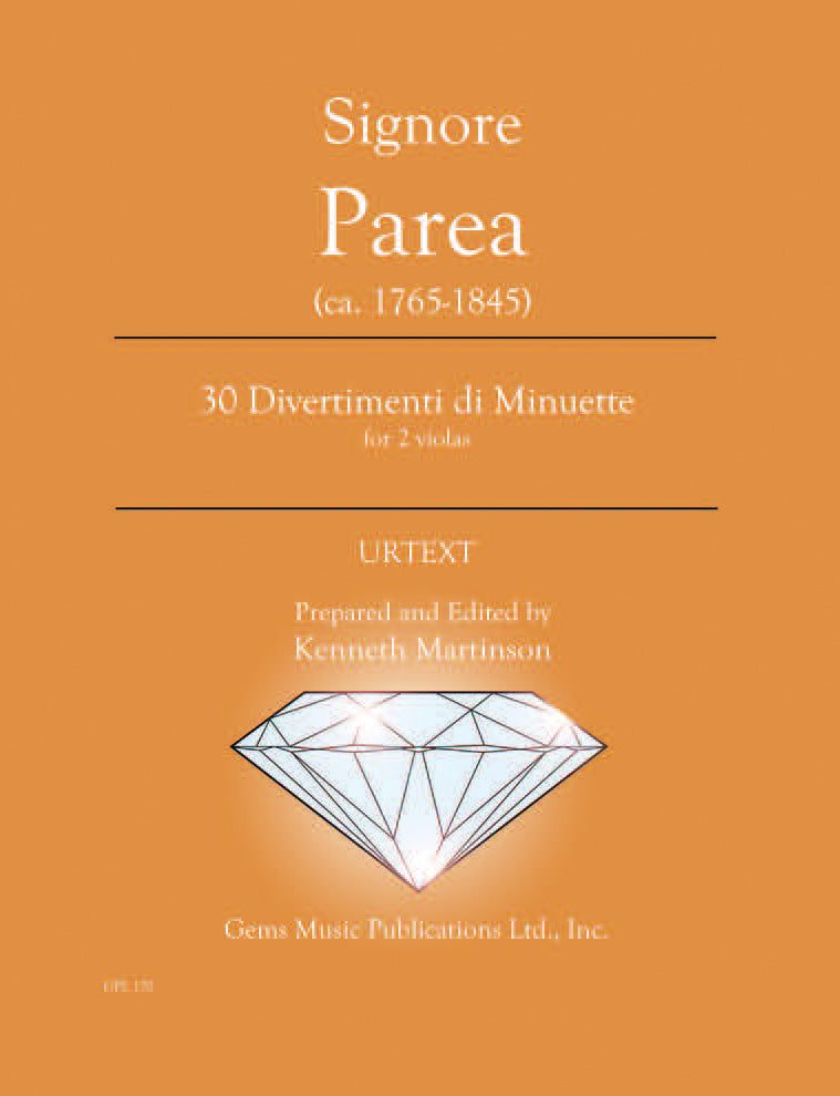 Parea: 30 Divertimenti di Minuette
