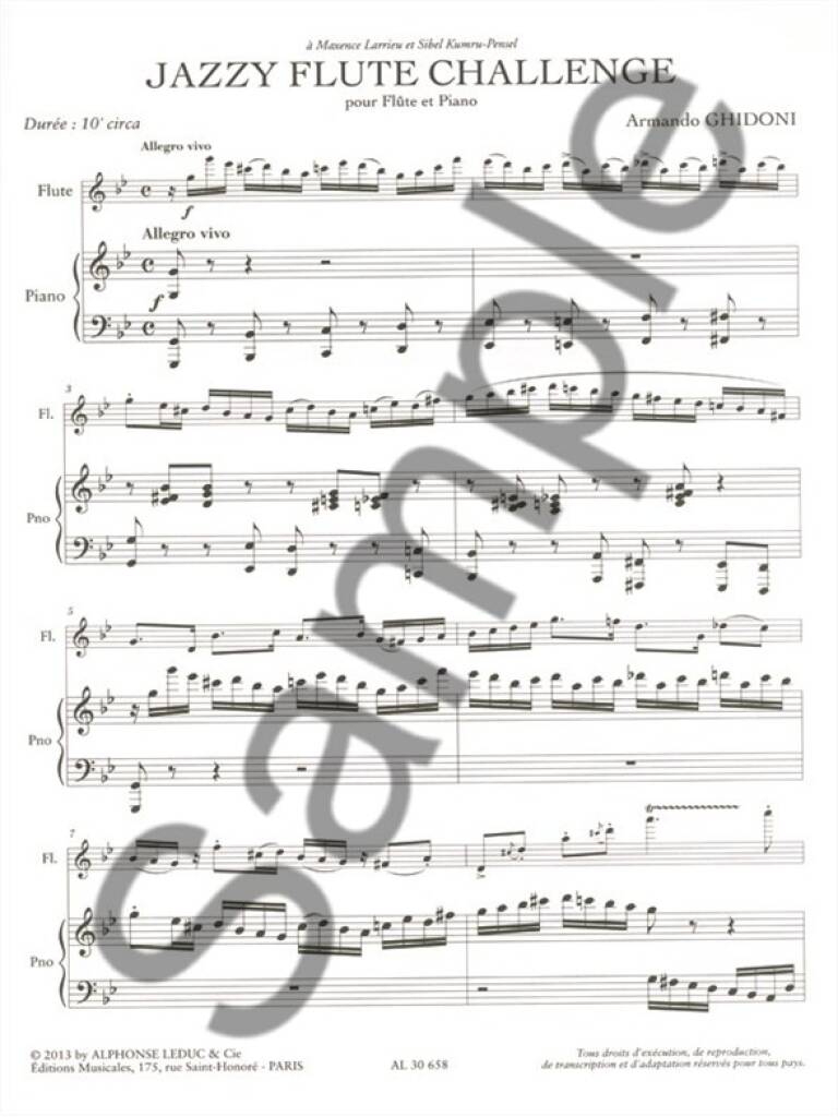 Ghidoni: Jazzy Flute Challenge