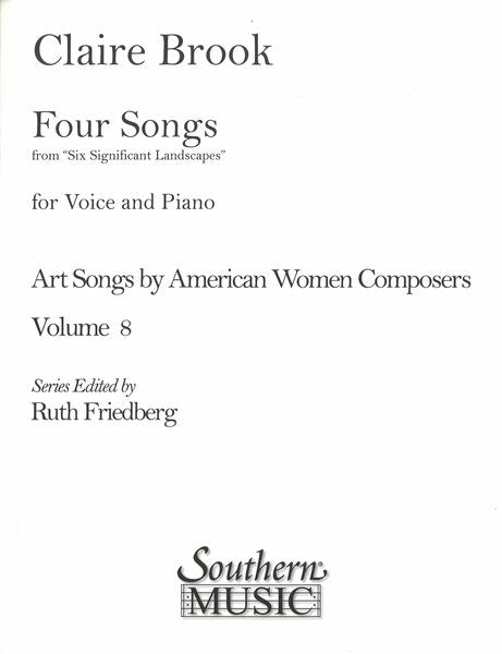 Brook: 4 Songs from "Six Significant Landscapes"