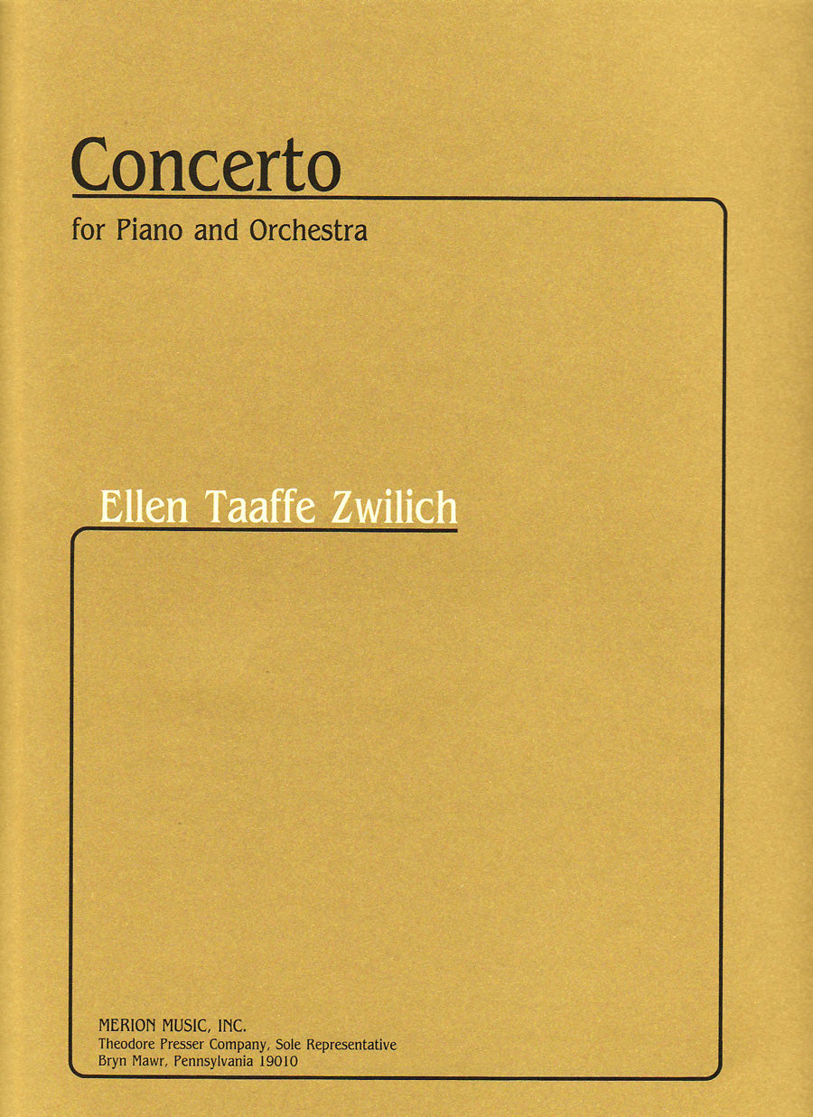 Zwilich: Piano Concerto