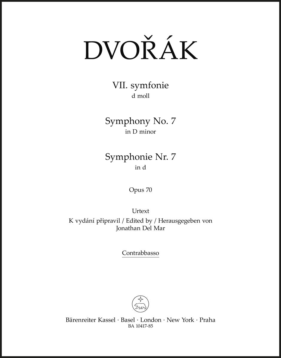 Dvořák: Symphony No. 7 in D Minor, Op. 70