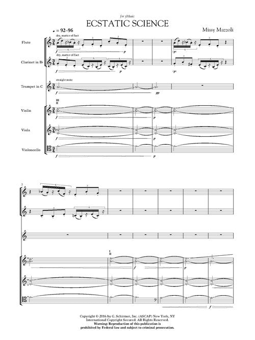 Mazzoli: Ecstatic Science