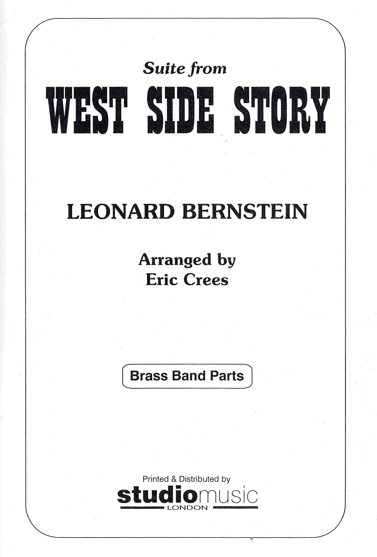 Bernstein: Suite from West Side Story (arr. for Brass Band)