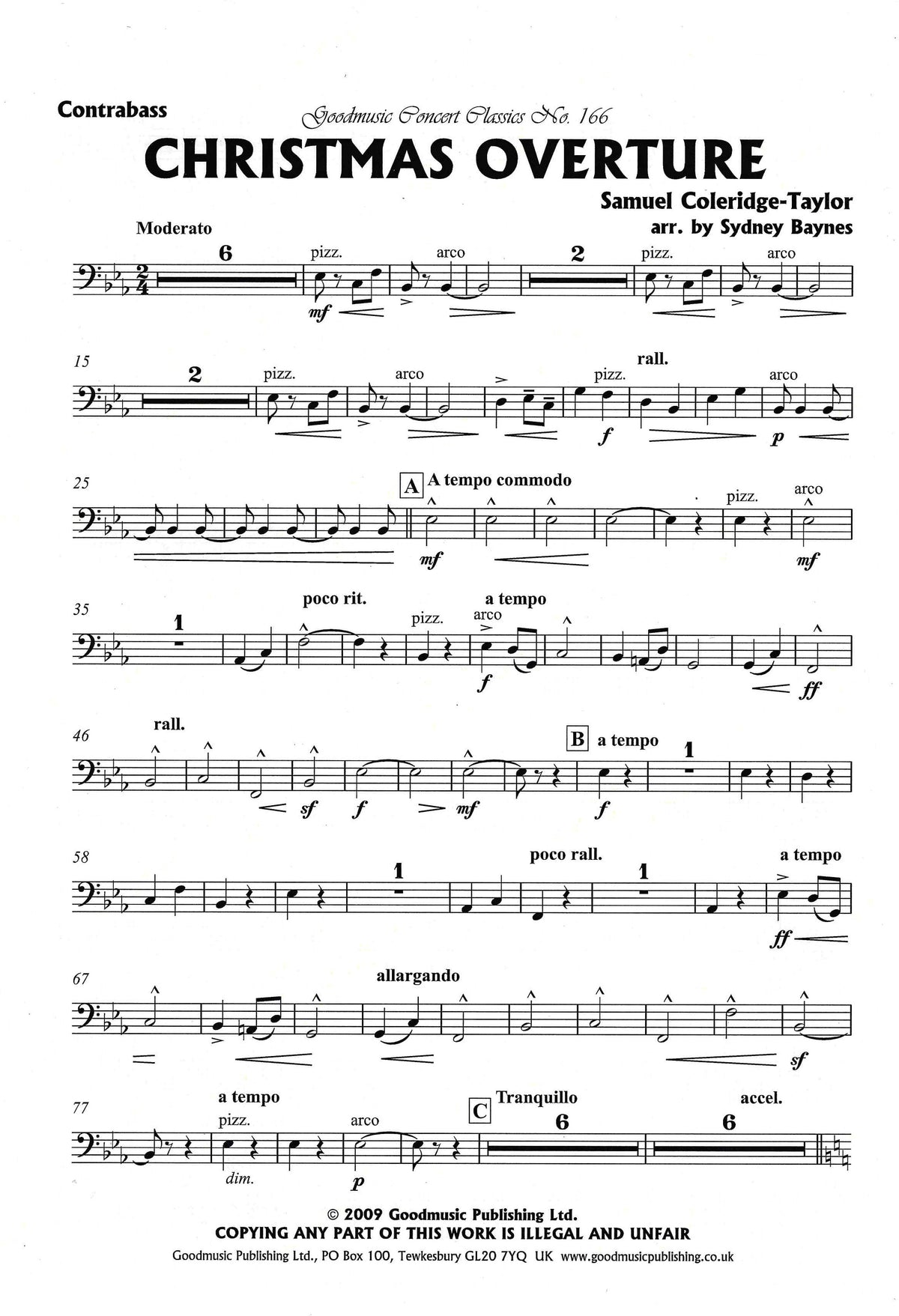 Coleridge-Taylor: Christmas Overture (arr. for orchestra)
