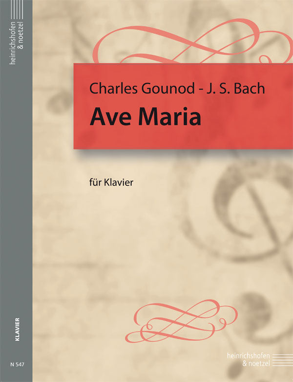 Bach-Gounod: Ave Maria (arr. for piano)