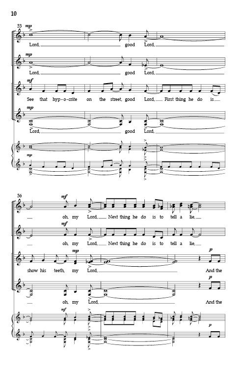 Now Let Me Fly (arr. for SSAA choir)