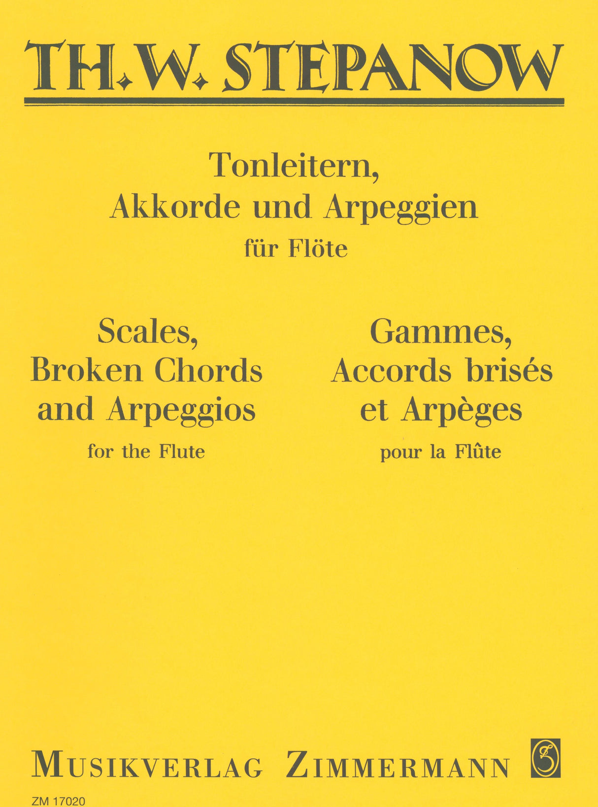 Stepanow: Scales, Broken Chords and Arpeggios