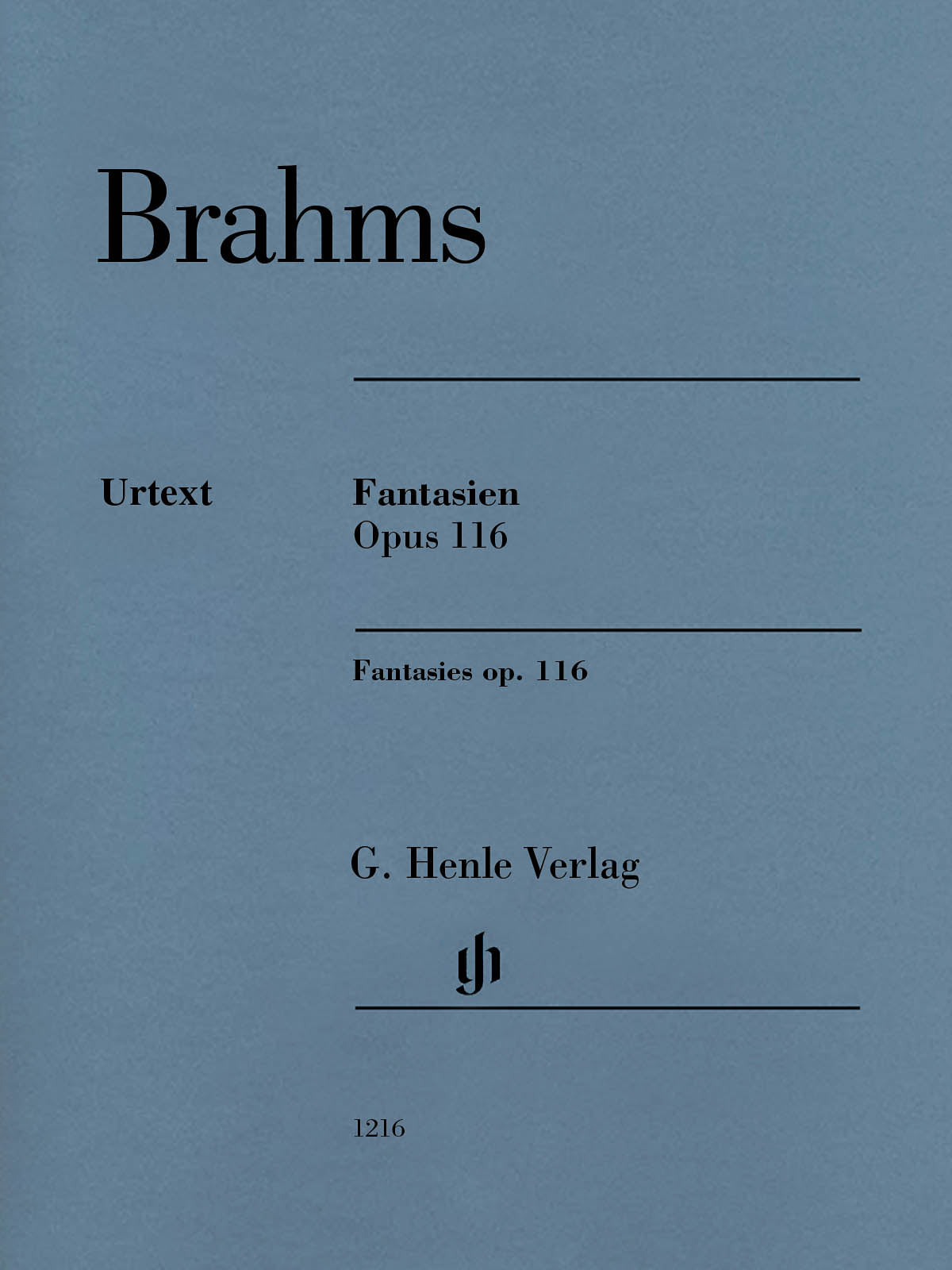 Brahms: Fantasies, Op. 116