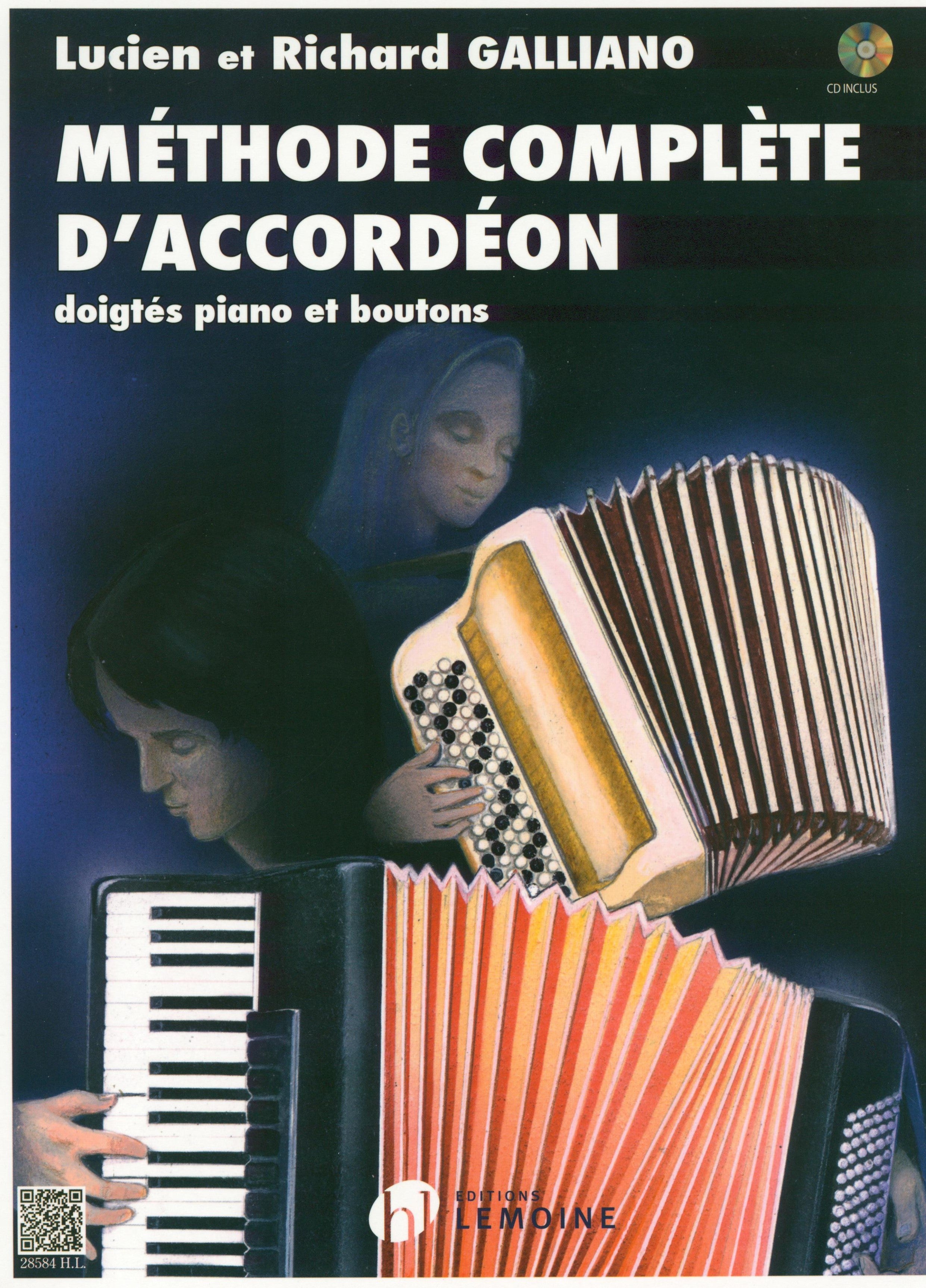 Galliano: Méthode complète d'accordéon – Ficks Music