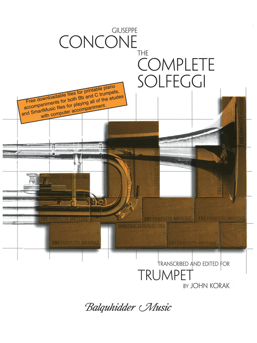 Concone: Complete Solfeggi for Trumpet – Ficks Music