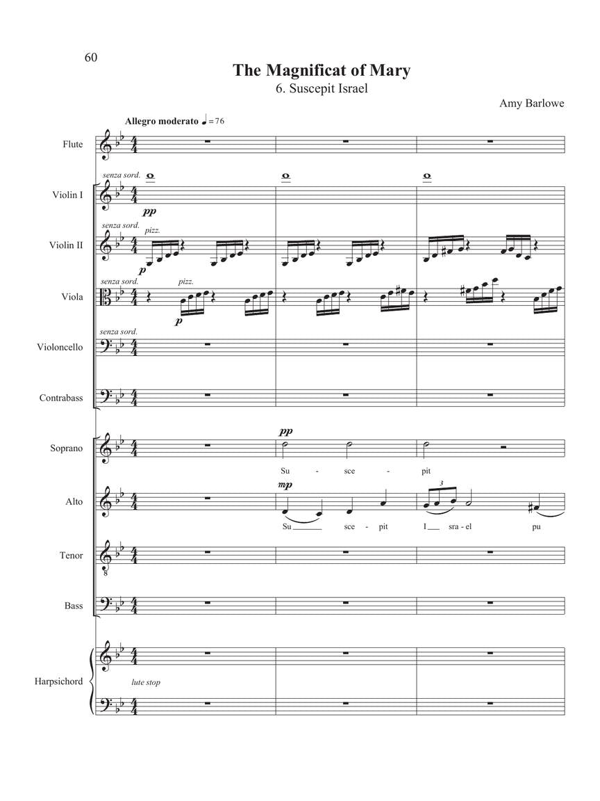 Barlowe: The Magnificat of Mary