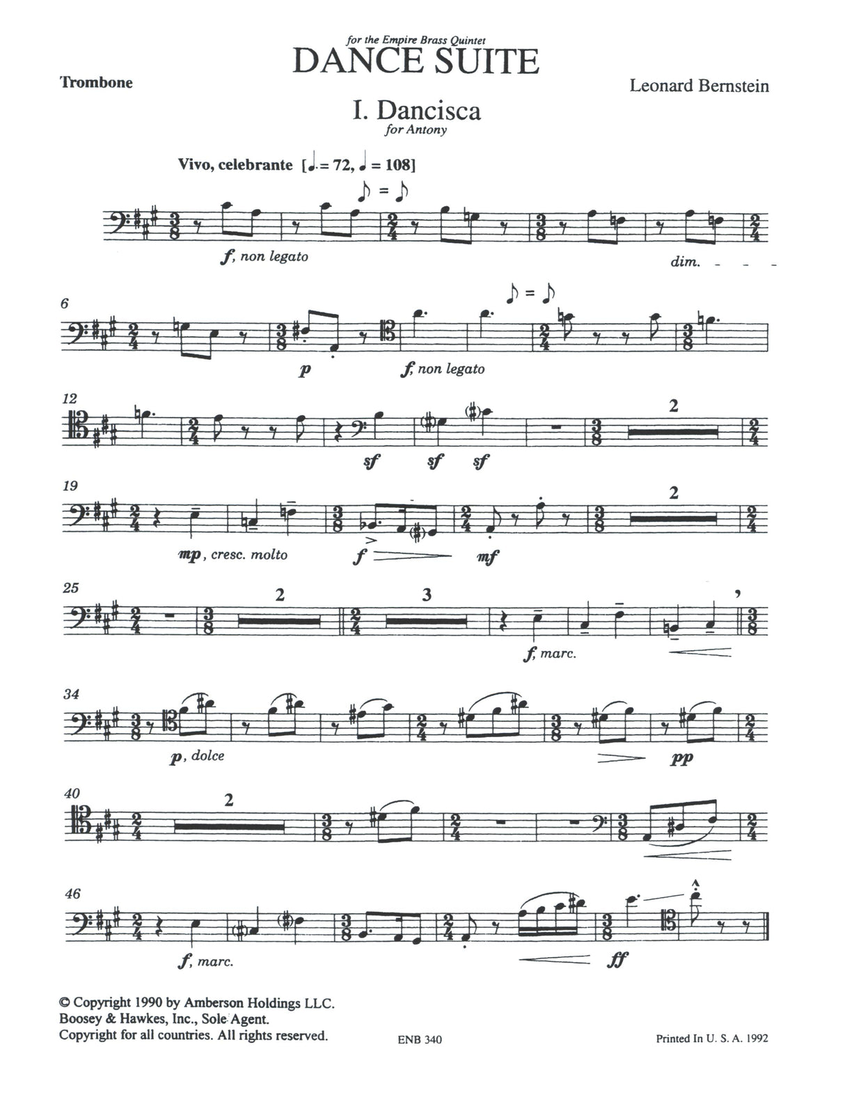 Bernstein: Dance Suite