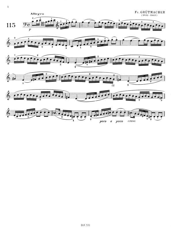 Technique of the Cello - Volume 7