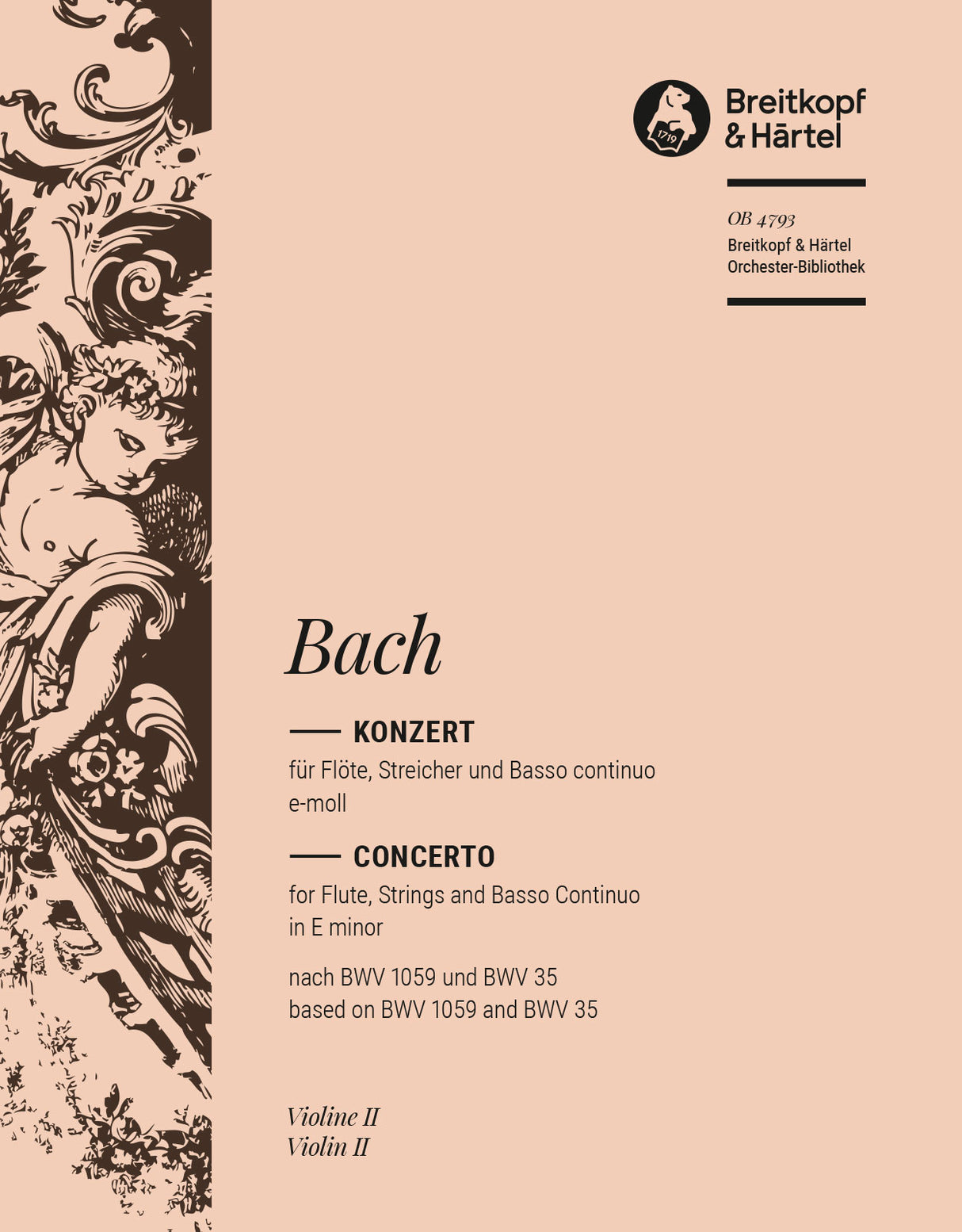 Bach: Flute Concerto in E Minor