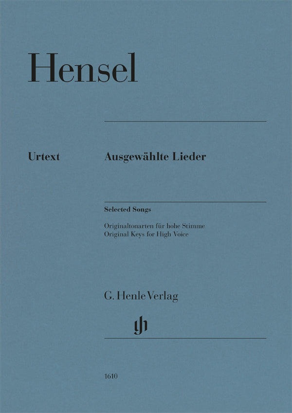 Hensel: Selected Songs
