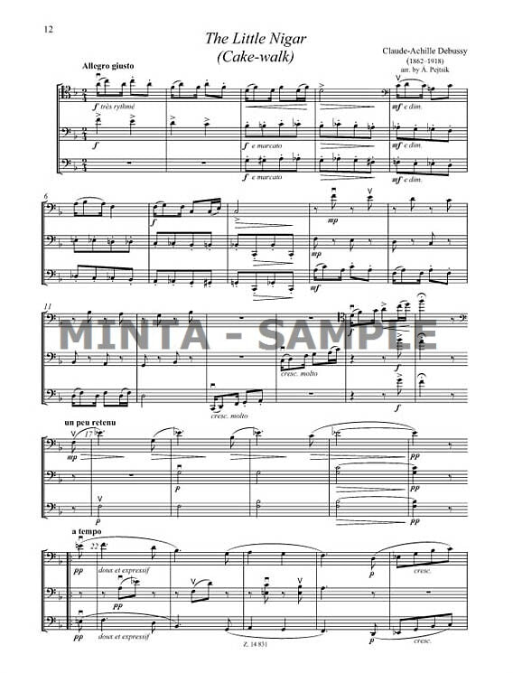 Chamber Music for Cellos - Volume 14 (3 Cellos)