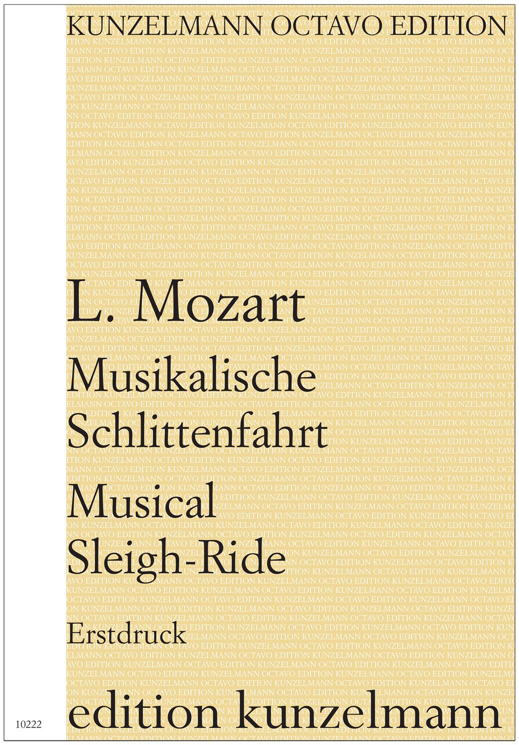 L. Mozart: Musikalische Schlittenfahrt