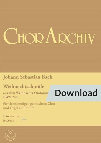 Bach: Christmas Chorales from the Christmas Oratorio BWV 248