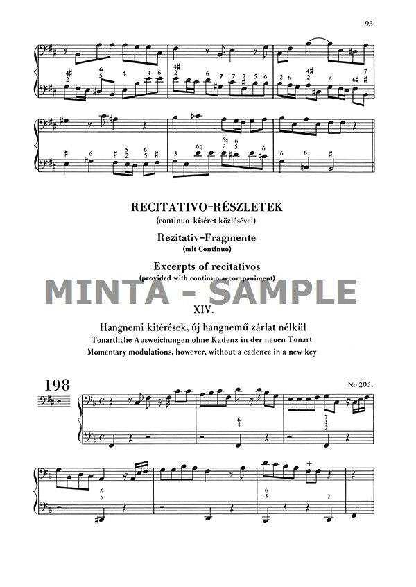 Solfege Collection: Bach Examples - Volume 1