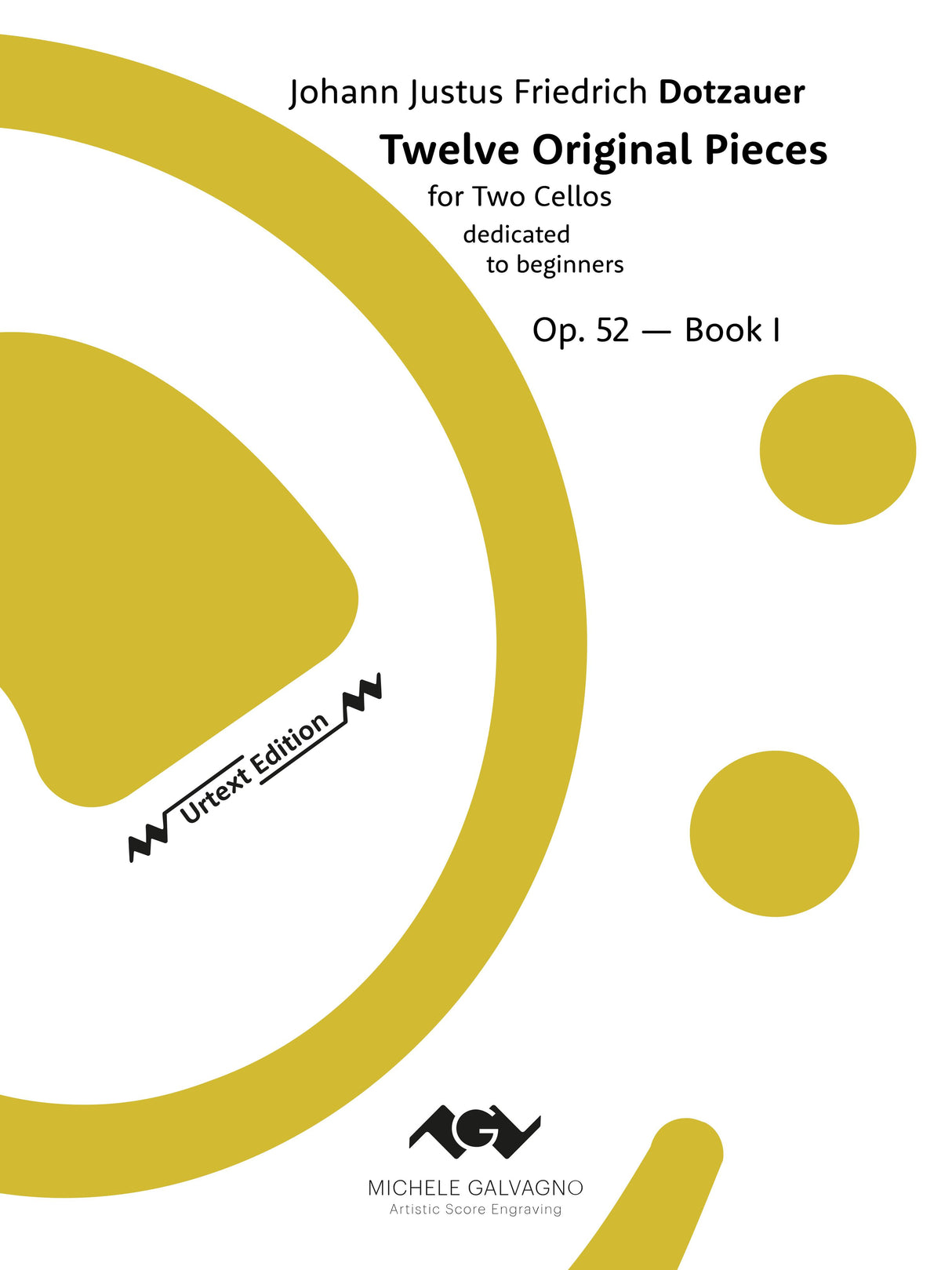 Dotzauer: Twelve Original Pieces, Op. 52 (Book 1)