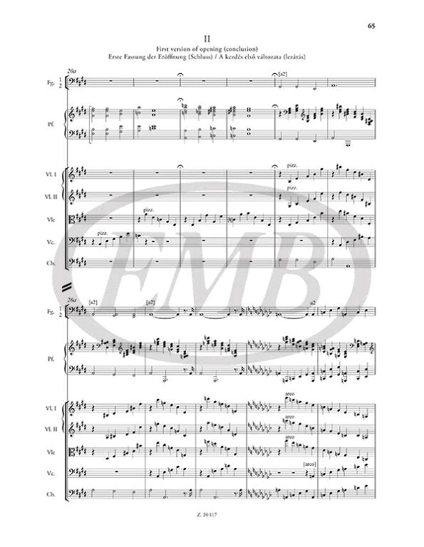 Liszt: Piano Concerto in E-flat Major, Op. posth. (working manuscript)