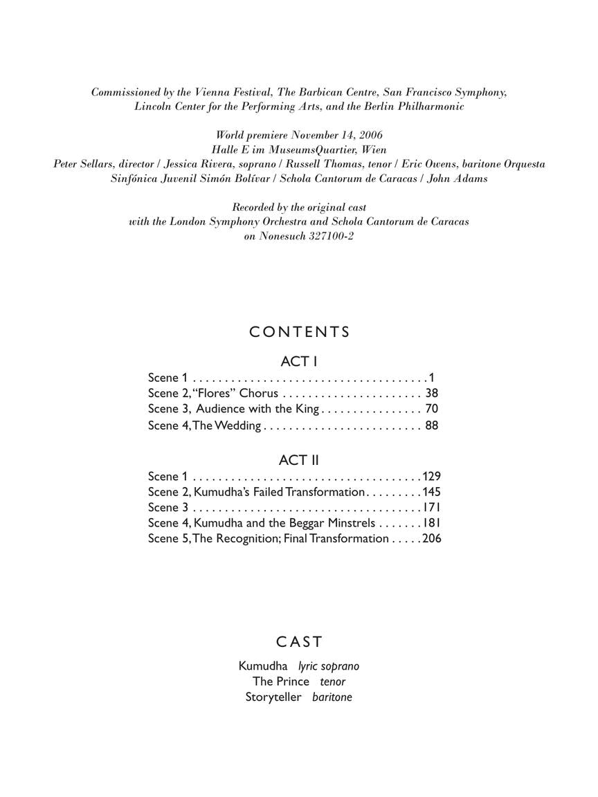 Adams: A Flowering Tree