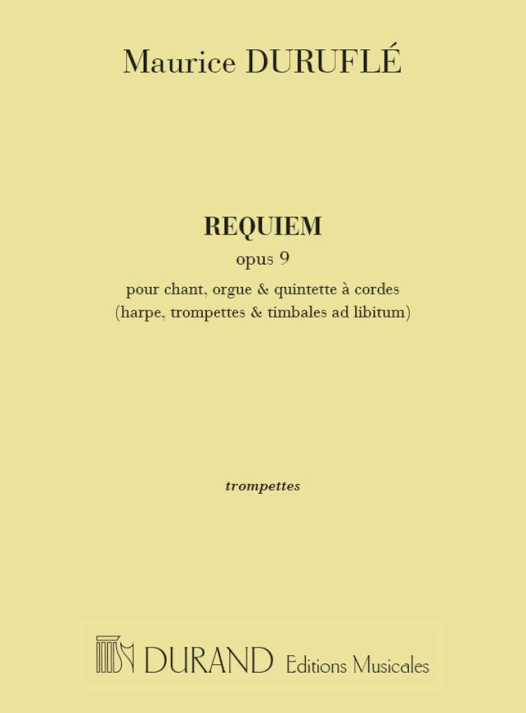 Duruflé: Requiem, Op. 9 - Reduced Orchestration