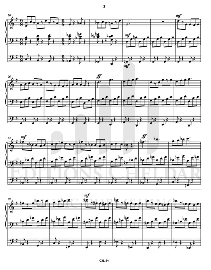 Bédard: Postlude sur un Noël