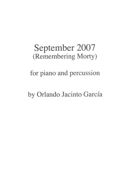 García: September 2007