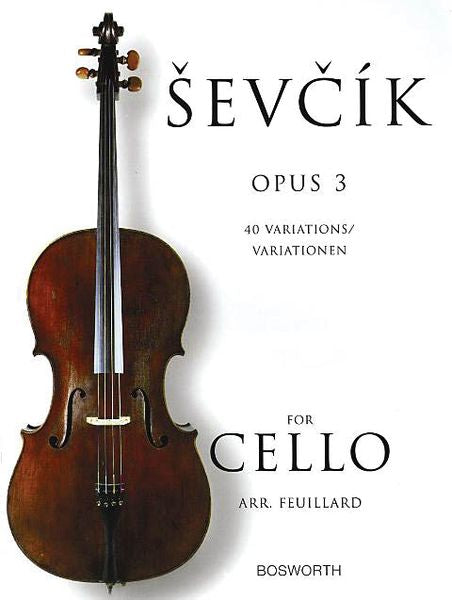 Sevcik:, Op. 3 for Cello